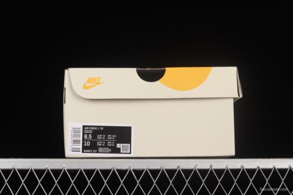 NIKE Air Force 1'07 Low White Gray Low Casual Sneakers BS8871-227 - Image 11