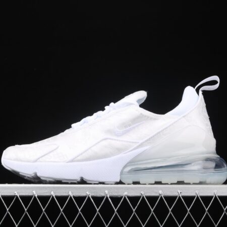 NIKE Max 270White silk half-palm air cushion running shoes AJ0499-100