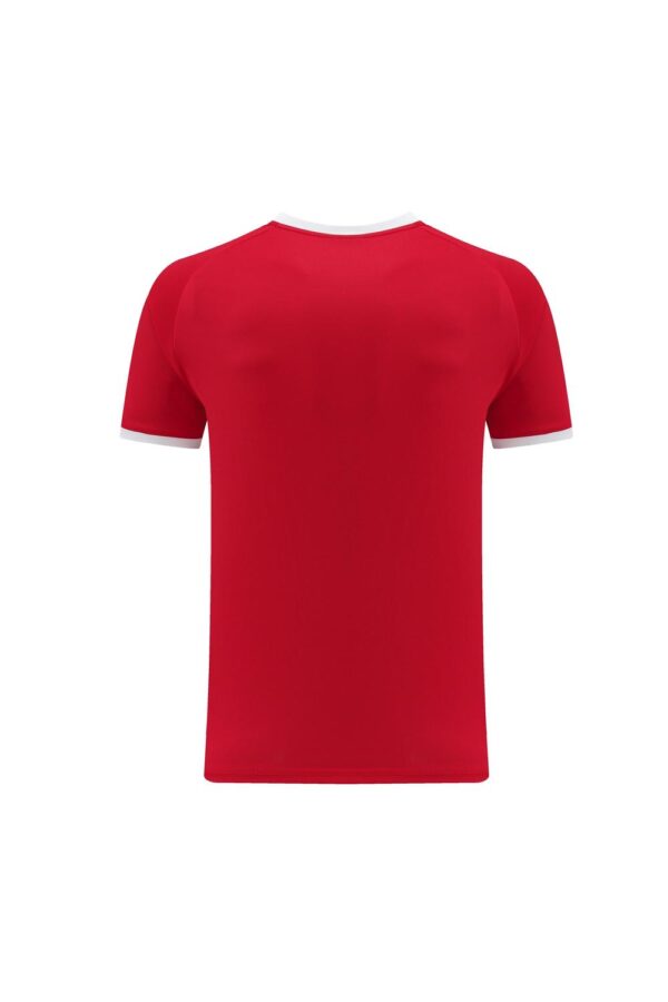 24/25 Adidas Original Red Short Sleeve Jersey+Shorts - Image 13