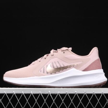 NIKE DownShifter 10-pin eye breathable slow shock fast running shoes CI9984-200