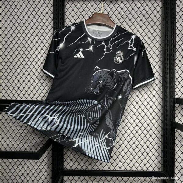 2024/25 Real Madrid Special Edition Black Jersey - Image 2