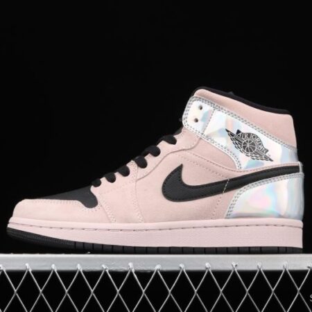 Air Jordan 1 Mid GS laser powder Zhongbang basketball shoes BQ6472-602