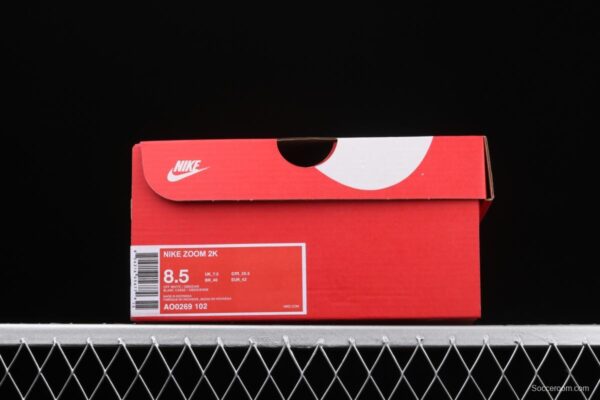 NIKE Zoom 2K/2000 vintage jogging shoes AO0269-102 - Image 8