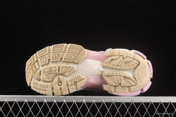 Balenciaga Runner Kith Four.Color 21ss's latest color matching trend retro casual shoes W3RB39059 - Image 14