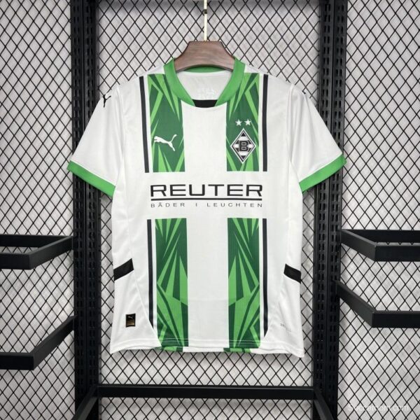 24/25 Borussia Monchengladbach Home Green Jersey - Image 4