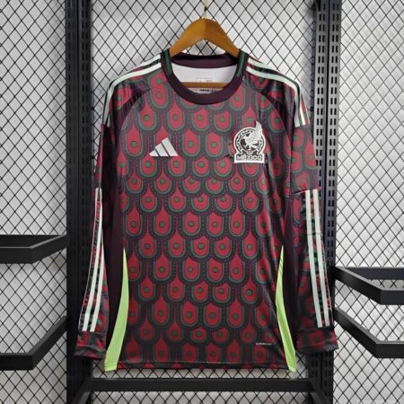 2024 Mexico Home Long Sleeve Jersey