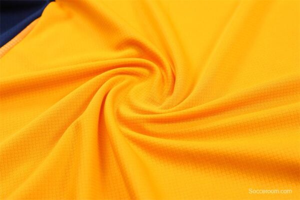 24/25 Juventus Orange/Navy Short Sleeve Jersey+Shorts - Image 3