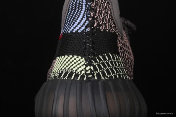 Adidas Yeezy Boost 350V2 Yecheil FW5190 Darth Coconut 350 second generation hollowed-out splicing colorful angel color - Image 7