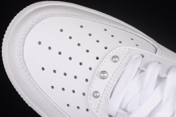NIKE Air Force 1'07 Low Pearl White Low Casual Sneakers DQ0231-100 - Image 9