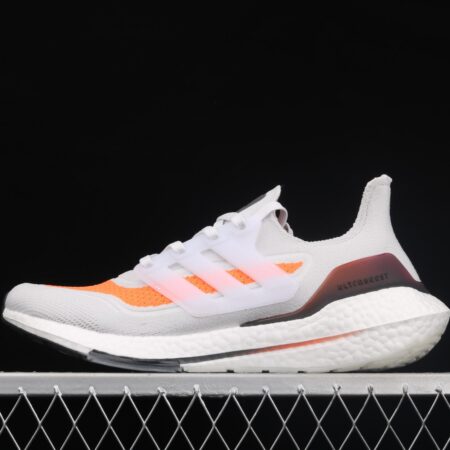 Adidas Ultra Boost 21 Consortium FY0375 Das new thick-soled popcorn running shoes