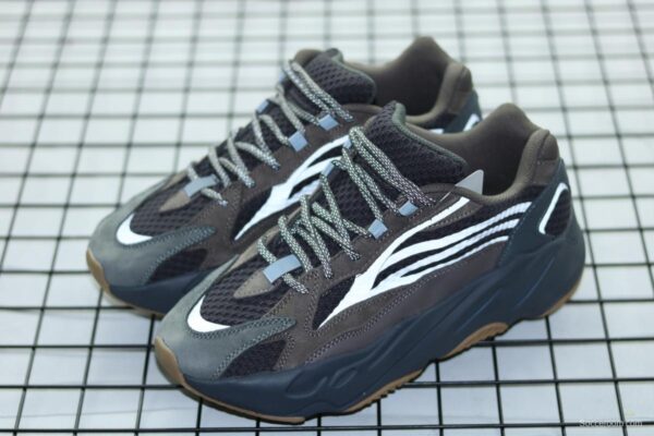 Adidas Yeezy Boost 700Inertia EG6860 Kanye coconut 700gray brown running shoes 3M reflection - Image 4