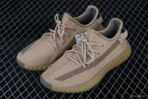 Adidas Yeezy Boost 350 V2 FX9033 das coconut 350 second generation hollowed-out sesame gray angel color - Image 16
