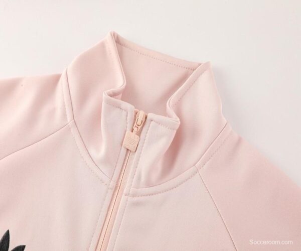 24/25 Real Madrid Light Pink Full Zipper Jacket +Long Pants - Image 11