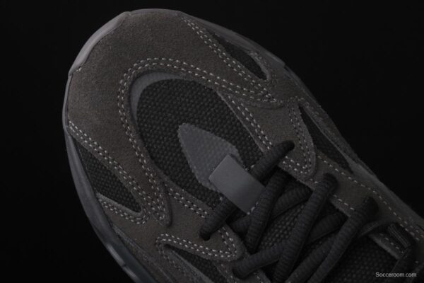 Adidas Yeezy Boost 700Inertia FU6684 Kanye coconut 700all black running shoes 3M reflection - Image 13