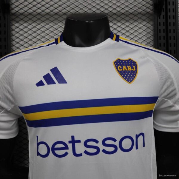 Player Version 24/25 Boca Juniors Away White Jersey - Image 4