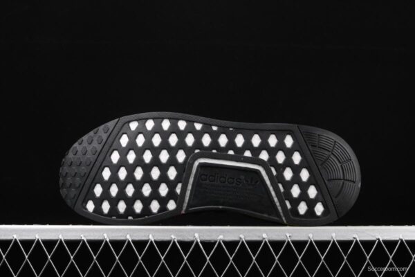 Adidas NMD R1 Boost V2 FX4149 second generation elastic knitted surface popcorn running shoes - Image 14