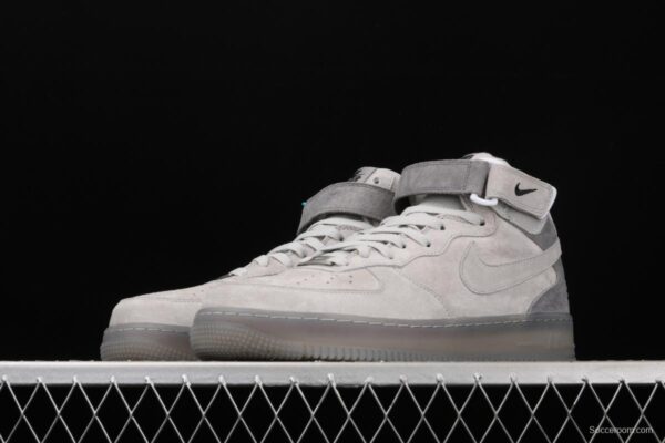 Reigning Champ x NIKE Air Force 1x 07 Mid defending champion 3M reflective sports leisure board shoes 807618-200 - Image 14