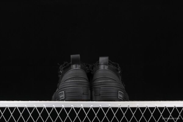 IMPACT x VESSEL G.O.P. LOW deconstructs overlapping thick-soled cork low-side high canvas vulcanized board shoes - Image 12