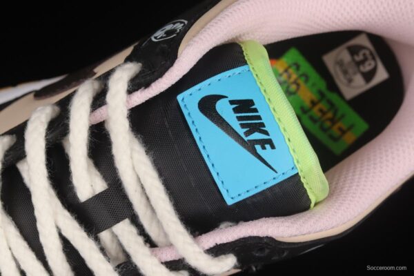NIKE DUNK Low SE Free .99 Cashew Flower SB Buckle Shredded Backboard Fashion Casual Sneakers DH0952-001 - Image 8