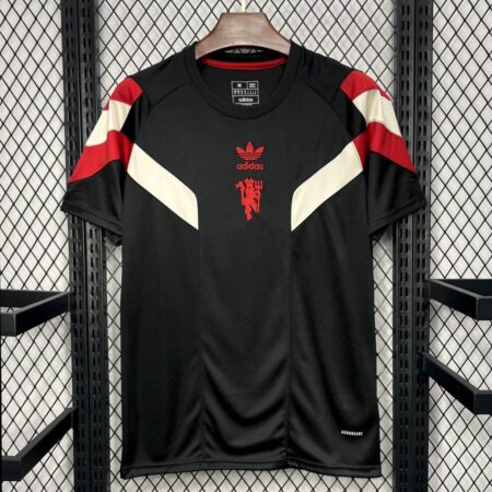 24/25 Manchester United Adidas Originals Black Training Jersey
