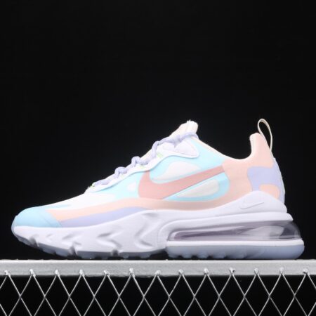 NIKE Air Max 270React new high frequency mesh function half palm air cushion running shoes CQ4805-146,