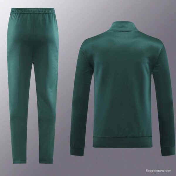 24/25 Adidas Original Green Full Zipper Jacket +Long Pants - Image 17