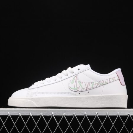 NIKE Blazer Low SE Valentine's Day shallow-cut sole retro classic Blazers leisure sports board shoes CT5750-100
