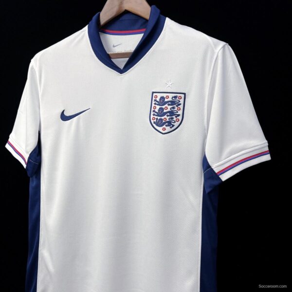2024 England Home White Jersey - Image 7