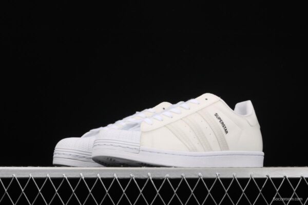 Adidas SuperStar FX7781 shell head clover 50th anniversary dazzle laser Korean version leisure couple board shoes - Image 14