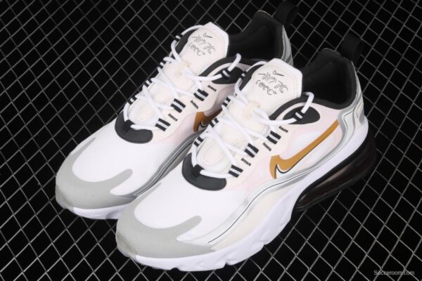 NIKE Air Max 270React new high-frequency mesh hollowing out function half-palm air cushion running shoes CK4126-001 - Image 9