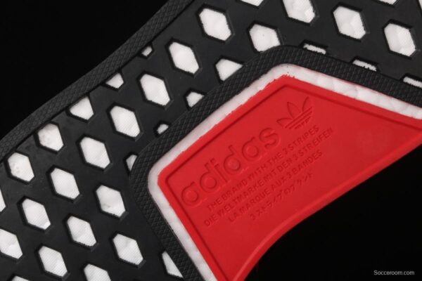 Adidas NMD R1 Boost V2 FY1452 second generation elastic knitted surface popcorn running shoes - Image 2