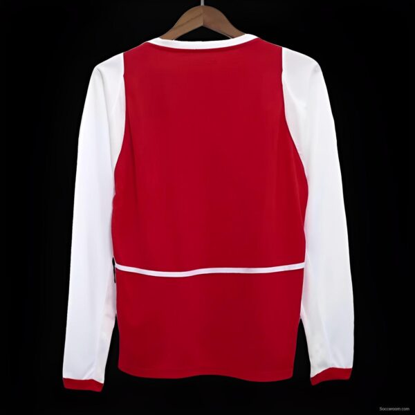 Retro 02/04 Arsenal Home Long Sleeve Jersey - Image 2