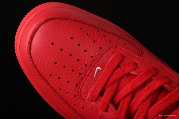 NIKE Air Force 1 Mid'07 Lv8 red and black OW letter casual board shoes 804609-605 - Image 8