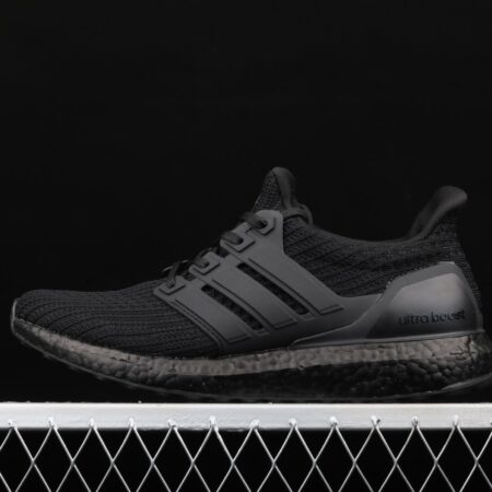 Adidas Ultra Boost 4.0BB6171 fourth generation knitted striped gray-black UB