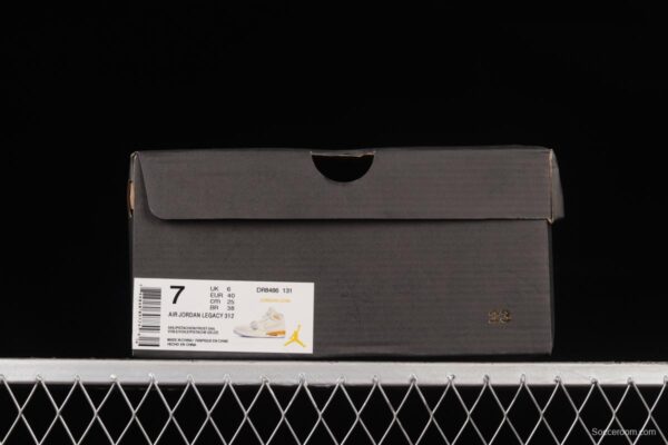 Air Jordan Legacy 312 Top Quality Mint Green Color Matching Velcro 3-in-1 Sneakers DR8486-131 - Image 11