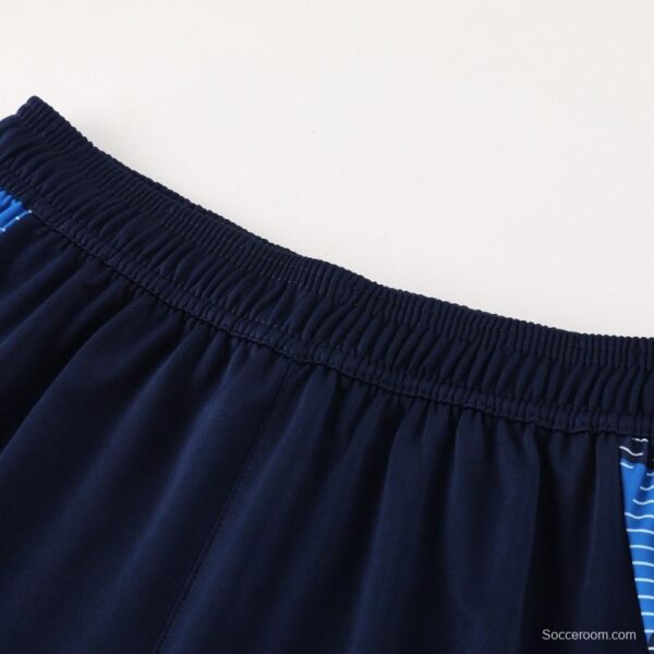 24/25 Adidas Navy Short Sleeve Jersey+Shorts - Image 5