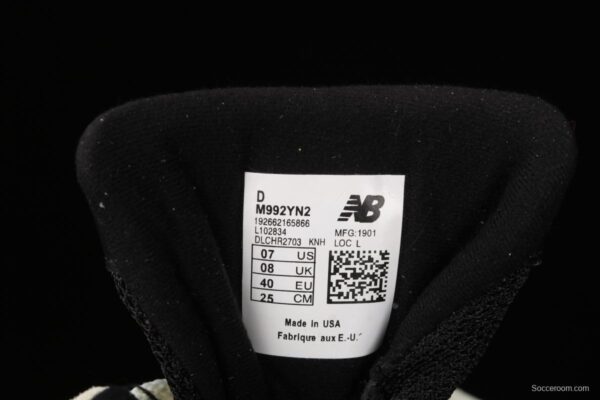 New Balance NB MAdidase In USA M992 series American blood classic retro leisure sports daddy running shoes M992YN2 - Image 5