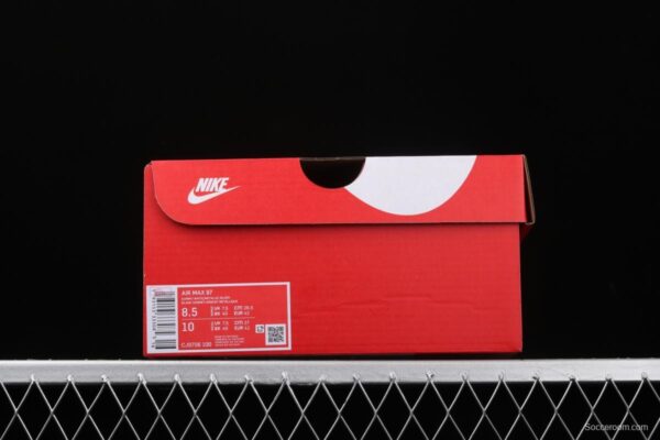 NIKE Air Max 97 London London Limited Silver Casual running shoes CJ9706-100 - Image 9