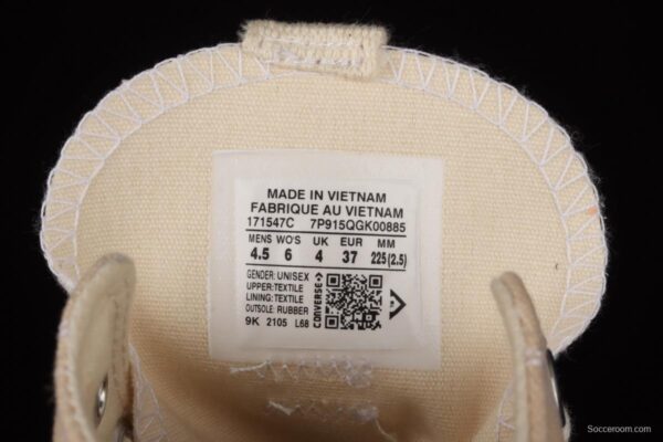Converse Run Star Motion Converse CX futuristic series future airwave thick-soled cake shoes 171547C - Image 5