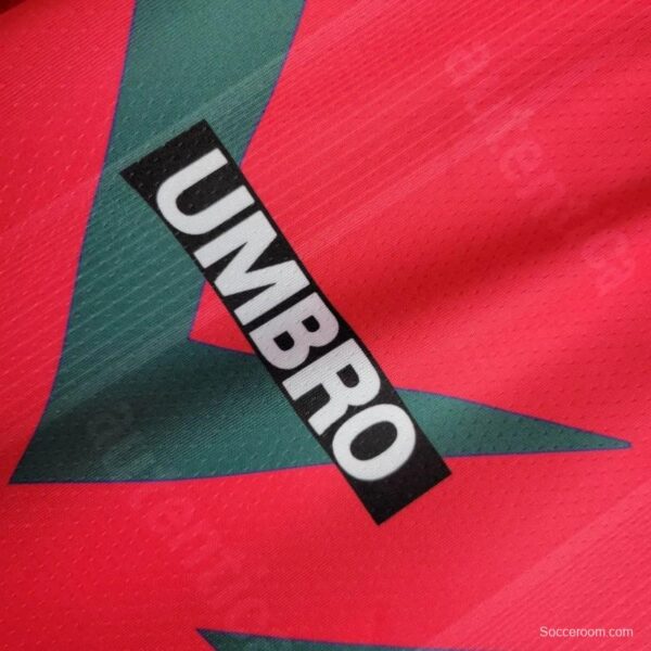 Retro 1998 Mexico World Cup Goalkeeper Red Jersey - Image 4