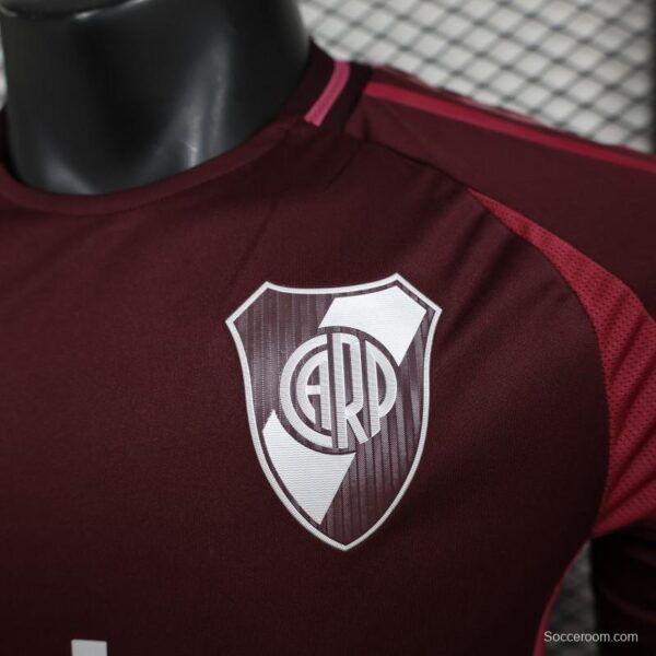 Player Version 24/25 River Plate Away Wine Jersey - Image 11