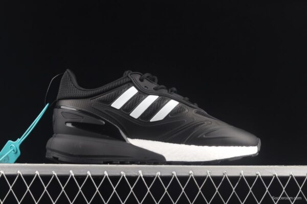 Adidas ZX 2K Boost 2.0 GZ9011 2021 Summer New Clover Popcorn vintage running shoes - Image 16