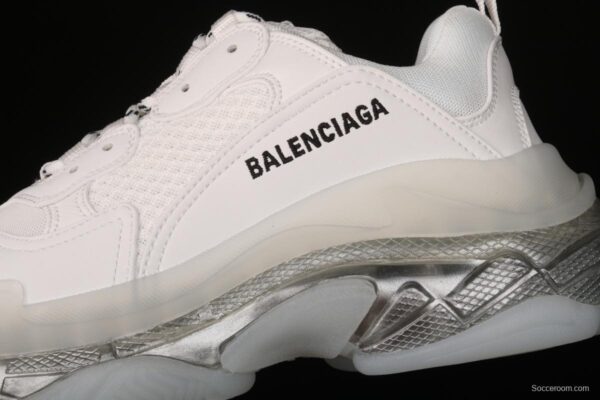 Balenciaga Triple S 3.0 full-combination nitrogen crystal outsole W2FB29001 for retro casual running shoes - Image 7