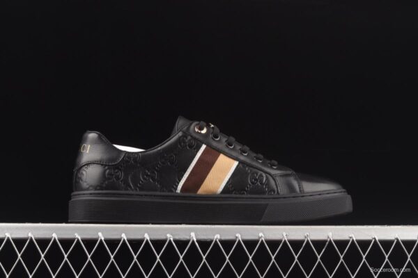Gucci Screener GG High-Top Sneaker double G embossed leisure shoes series leisure board shoes 02JPO68305 - Image 15