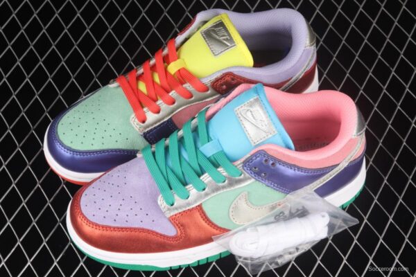 NIKE SB DUNK Low SE Candy Egg 2.0 candy mandarin duck dunk series low side leisure sports skateboard shoes DN0855-600 - Image 10