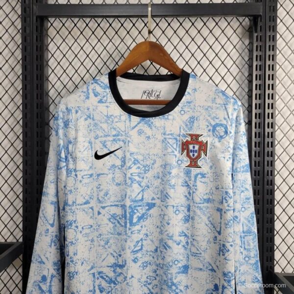 2024 Portugal Away Long Sleeve Jersey - Image 6