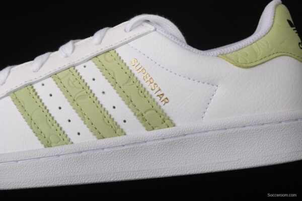 Adidas Originals Superstar FW3568 shell head and tea striped top layer casual board shoes - Image 7