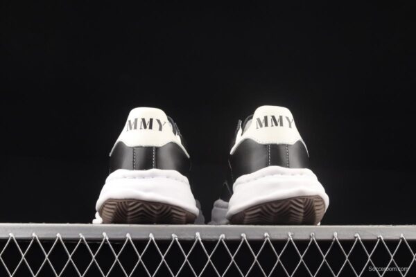 MMY/Maison MIHARA YASUHIRO Wayne Original Sole Leather Low Sneaker Japanese Conceptual Fashion designer Mihara Kangyu brand shell front page deformed retro dissolved snow cake bottom - Image 12