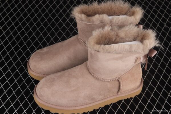 UGG Mini Bailey Button II Bowtie Outdoor Snow Boots 1016501 - Image 7