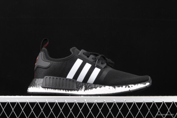 Adidas NMD R1 Boost FW7568 Elastic knitted face Popcorn running shoes - Image 15